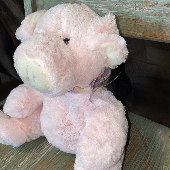 Full body fluffy Pink Pig puppet. Very soft. - Picture 5 of 8